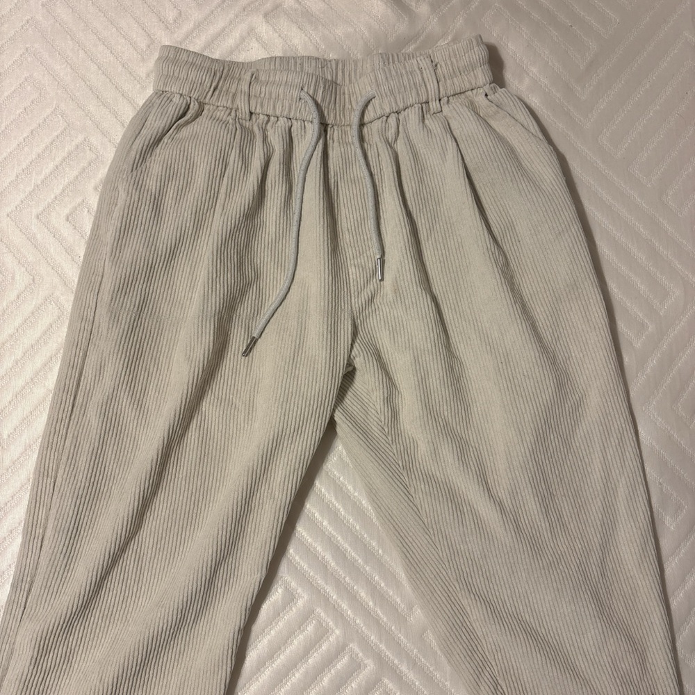 Aelfric Eden Men's Light Gray Corduroy Pants